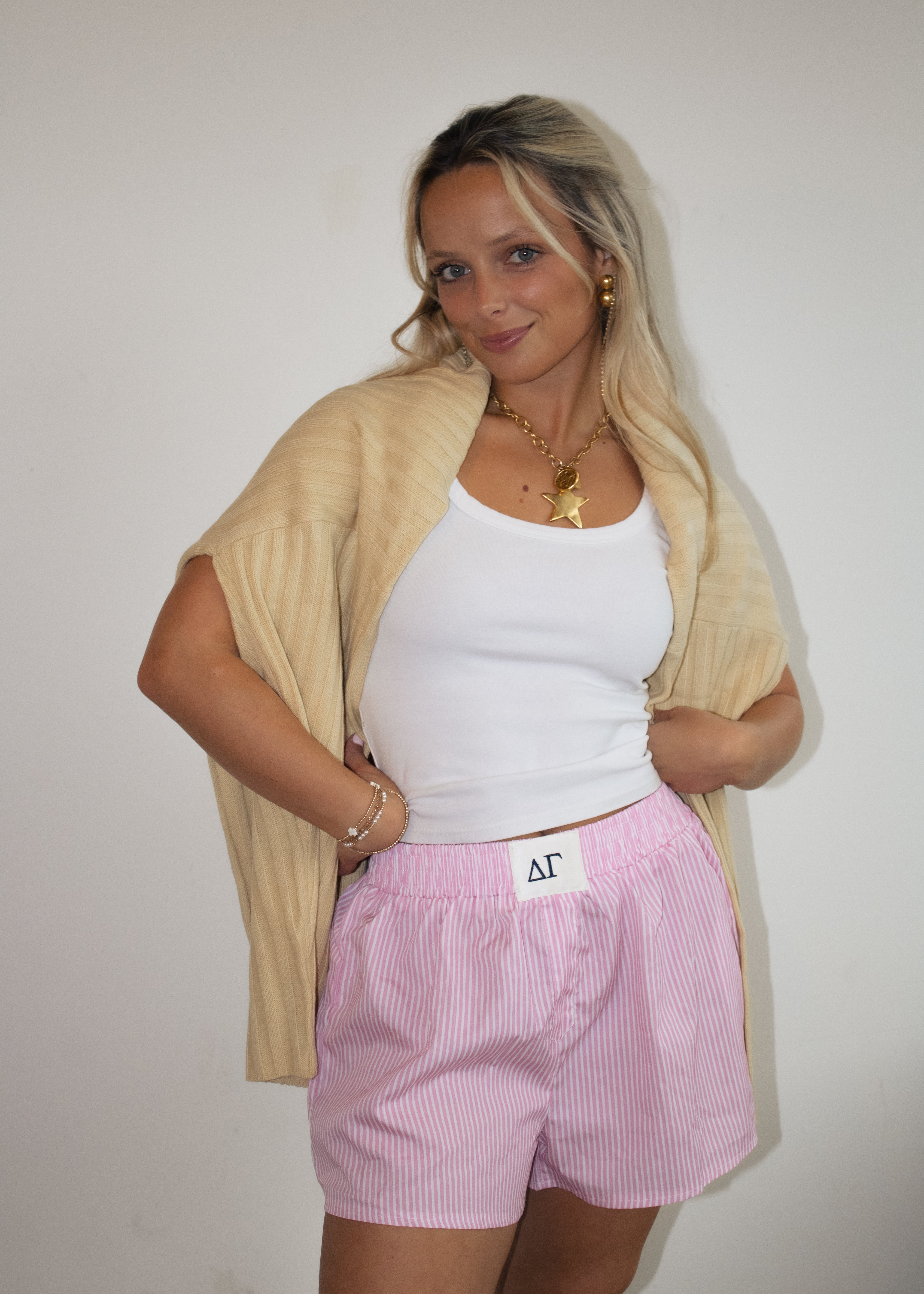 DG Boxer Shorts In Blush