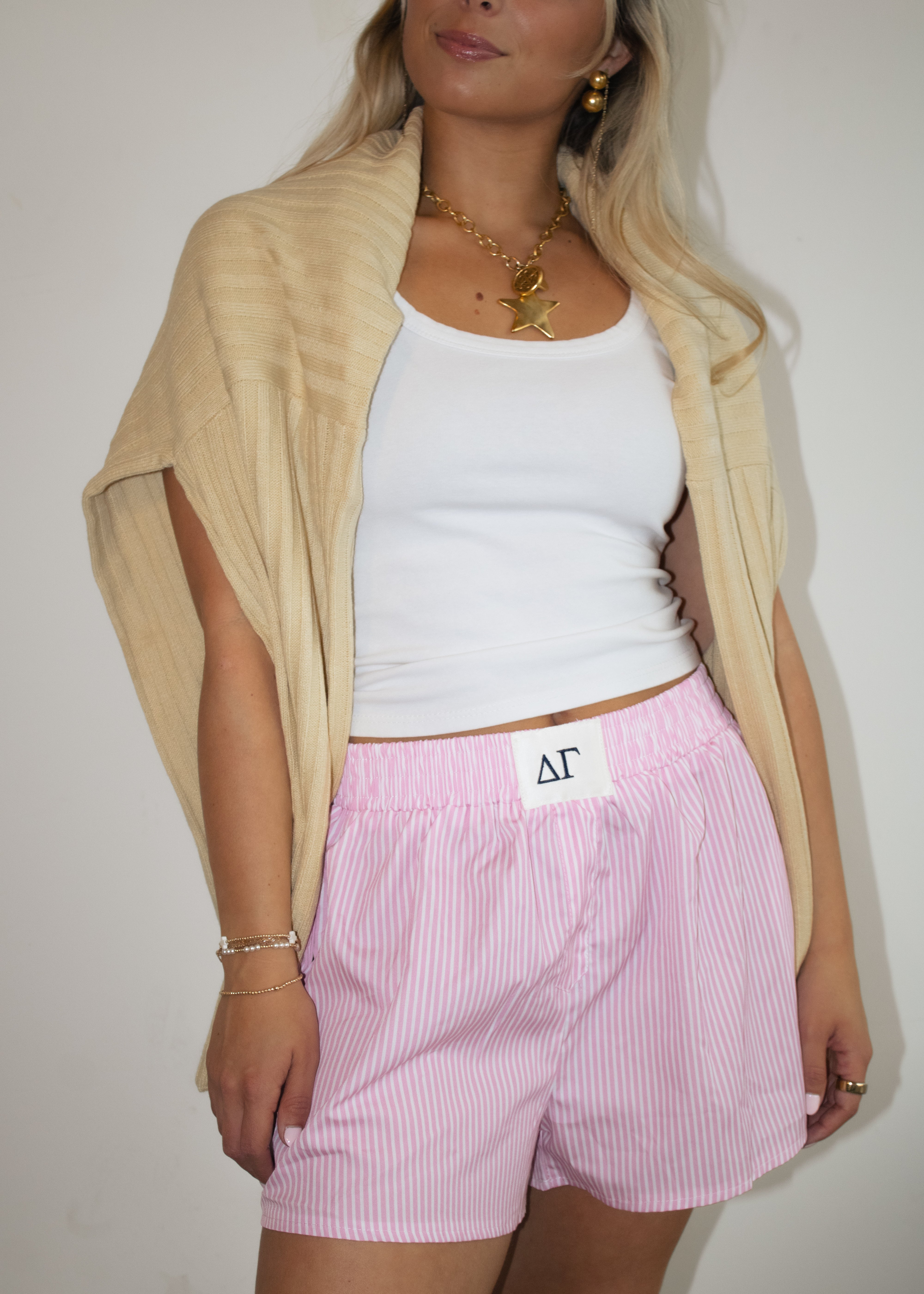 DG Boxer Shorts In Blush