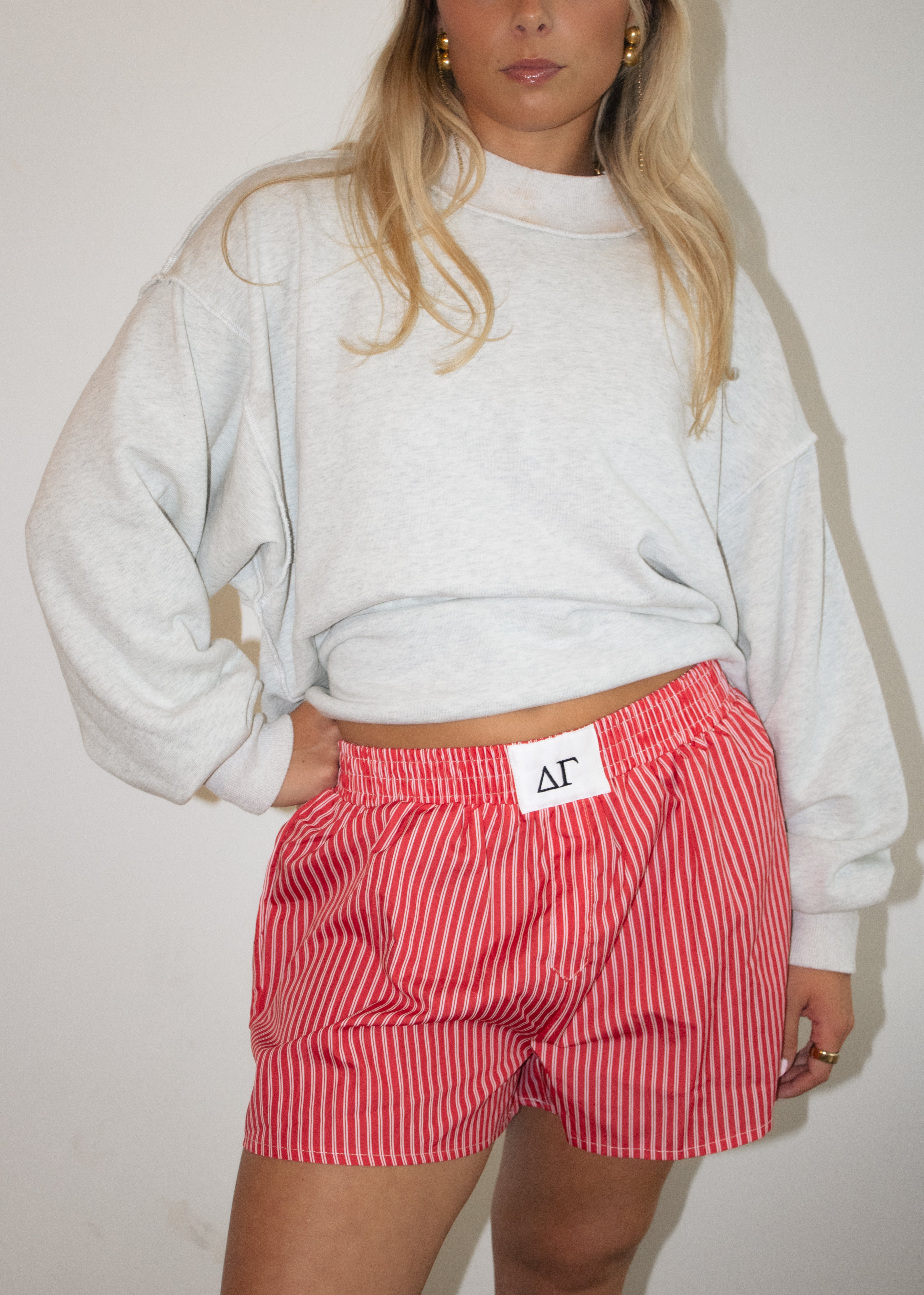 DG Boxer Shorts In Coral