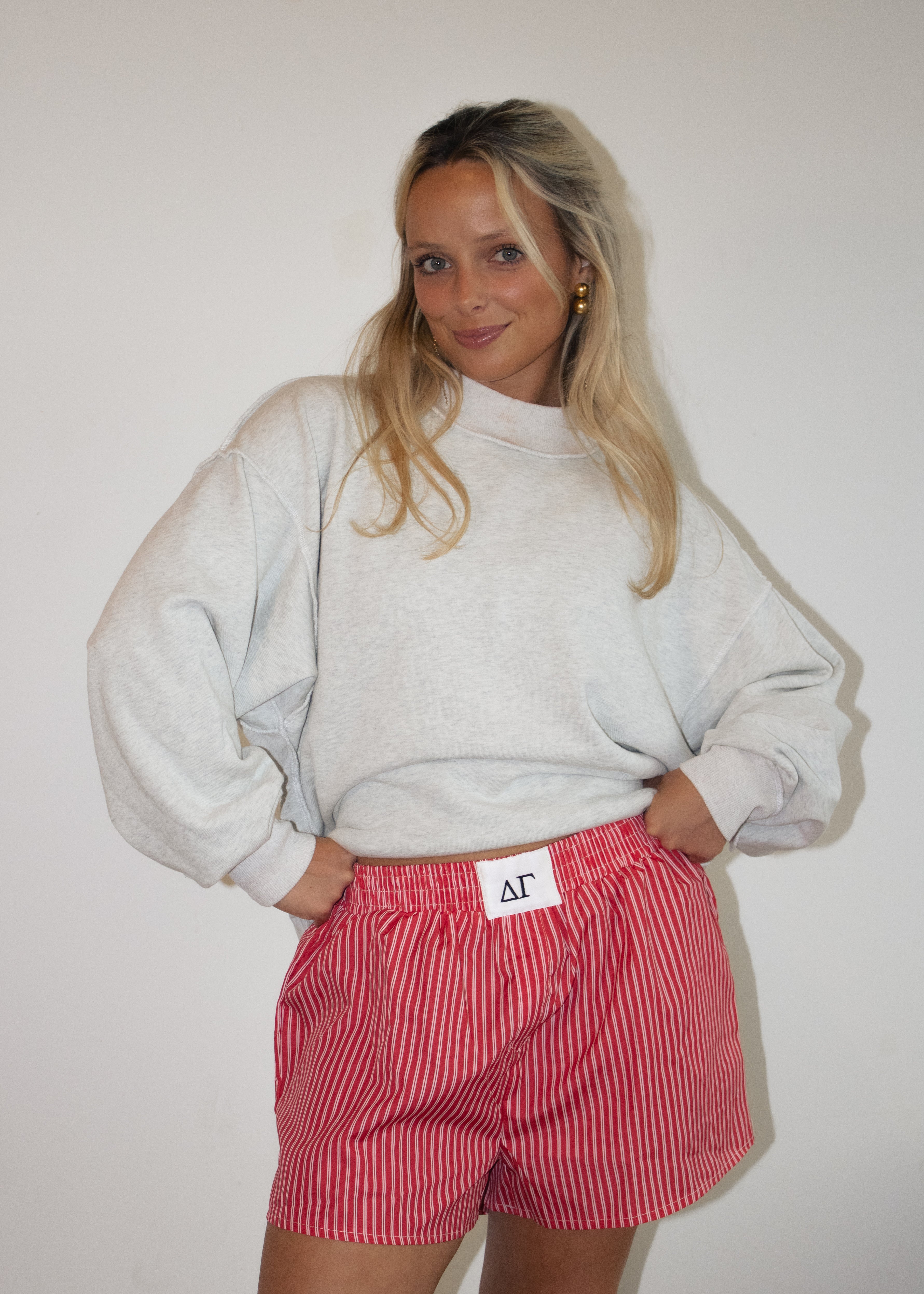 DG Boxer Shorts In Coral