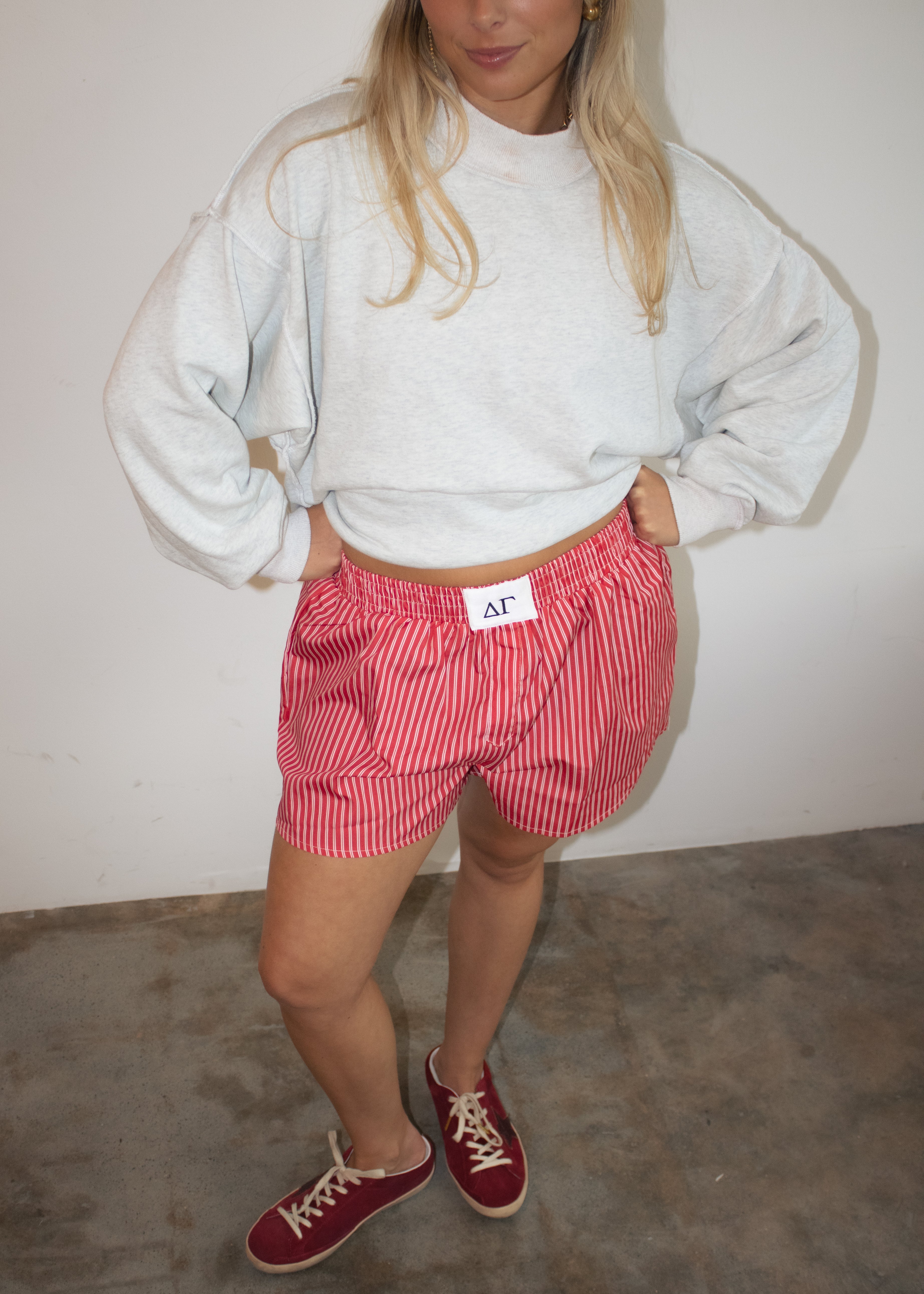 DG Boxer Shorts In Coral